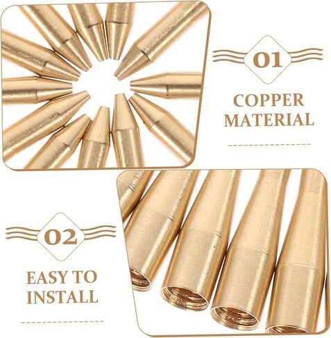 GALPADA 12pcs Metal Shafts for Replacement Shaft Sleeves for Enhanced Precision Lightweight Design for Game Enthusiasts in Saudi Arabia