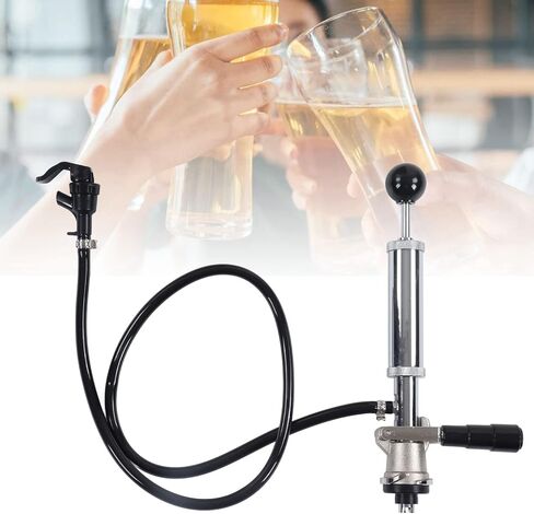 Gecheer Stainless Steel Beer Pump - Leakproof, Easy to Use, Perfect for Outdoor Parties in Kuwait