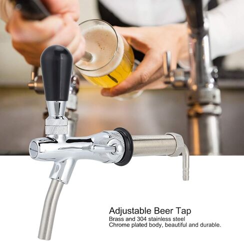 Gecheer Adjustable Draft Beer Faucet Tap Dispenser for Home Brewing & Commercial Use in Kuwait
