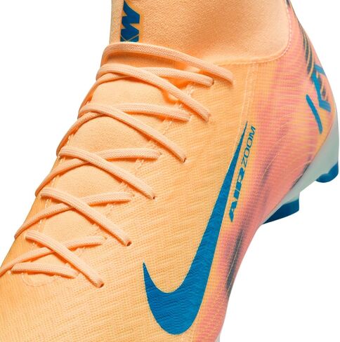 Nike Mercurial Superfly 10 Academy Kylian Mbappe MG High-Top Soccer Cleats (Melon Tint/Igloo/Neo Turquoise) in Saudi Arabia