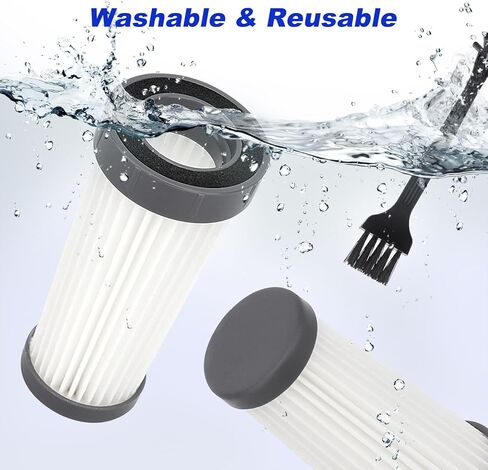 مرشحات مكنسة كهربائية للمراتب متوافقة مع مكنسة كهربائية للمراتب، بديل مرشحات هيبا القابلة للغسل للترقية باللون الأزرق والرمادي، مكنسة مرتبة السرير الوردية in Kuwait