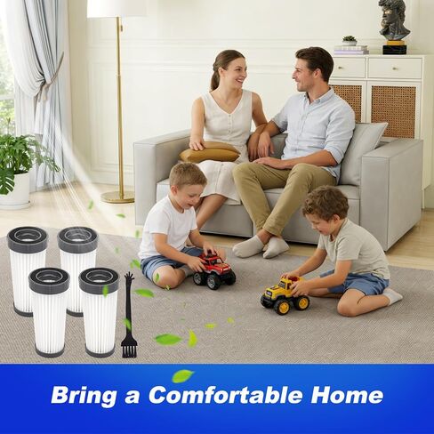 مرشحات مكنسة كهربائية للمراتب متوافقة مع مكنسة كهربائية للمراتب، بديل مرشحات هيبا القابلة للغسل للترقية باللون الأزرق والرمادي، مكنسة مرتبة السرير الوردية in Kuwait