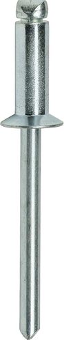 Fastenere Pop Rivets - 3/16 بوصة × 1/4 بوصة (50 قطعة) شديدة التحمل، نهاية مفتوحة، ألومنيوم، مسامير برشام عمياء على شكل قبة، مقاومة للتآكل وقوة قص عالية، 6-4 فجوة .188 بوصة - .250 بوصة in Saudi Arabia