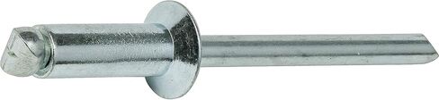 Fastenere Pop Rivets - 3/16 بوصة × 1/4 بوصة (50 قطعة) شديدة التحمل، نهاية مفتوحة، ألومنيوم، مسامير برشام عمياء على شكل قبة، مقاومة للتآكل وقوة قص عالية، 6-4 فجوة .188 بوصة - .250 بوصة in Saudi Arabia