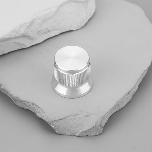 SING F LTD 5Pcs Aluminum Knob 20x17mm Suitable for 6mm D-Type Shaft Potentiometer Silver in Saudi Arabia