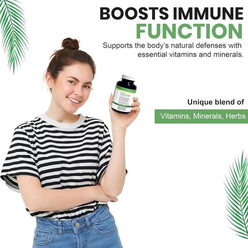 Wisdom in Wellness Imun Optimyze – Immune System Support Supplement – 120 Capsules – Immune Balance Complex with Multivitamins – Daily Immune Boost for Adults – Gluten Free, Non-GMO Supplement in Saudi Arabia