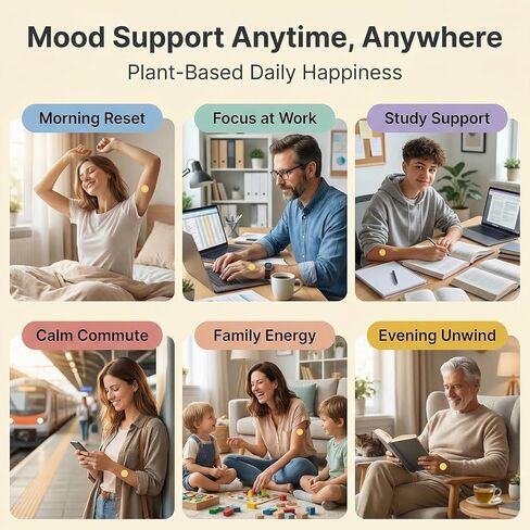 Dopamine Patches Extra Strength – 90 Count Plant-Based Vegan Mood Balance Patch for Men & Women – Supports Dopamine & Serotonin Balance – 3 Months Supply in Saudi Arabia