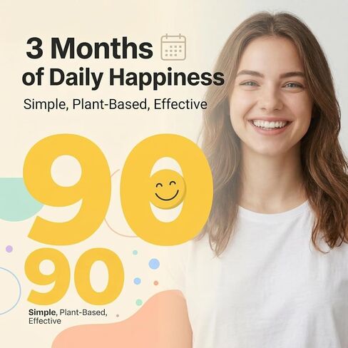 Dopamine Patches Extra Strength – 90 Count Plant-Based Vegan Mood Balance Patch for Men & Women – Supports Dopamine & Serotonin Balance – 3 Months Supply in Saudi Arabia