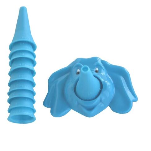 Elephant Pediatric Otoscope Tips with Attachment – Pack-2 Playful & Useful Exam Tool for Adults & Children, Easy Twist-On Design, Easy to Attach to Most Otoscopes, Non-Toxic, Safe & Durable in Saudi Arabia