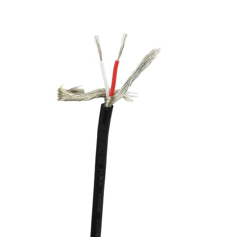 Electrical Wire 28AWG Headphone Cable 3 Core Shielded Wires Audio Lines Controlled Cable(Size:Black 3 core 10m) in Saudi Arabia