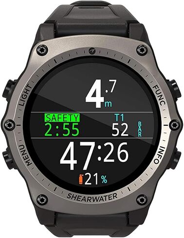 Shearwater Teric Dive Computer with GPS Transmitter, Silver in Kuwait