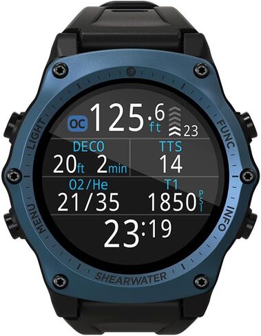 Shearwater Teric Dive Computer with GPS Transmitter, Blue in Kuwait