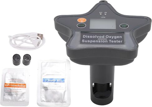 APPEnabled Dissolved Oxygen Tester Floating BT DO Meter Portable Digital DO Tester for Field Surveys Plastic Metal Material in Saudi Arabia