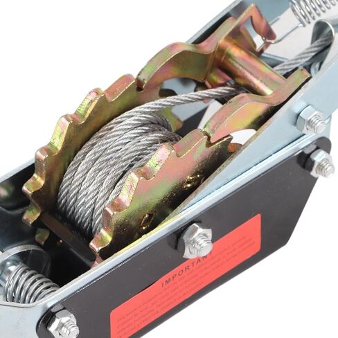 ساحب حبل فولاذي عالي التحمل مع ميزة عكسية ومقبض مريح لمواقع البناء ومهام التزوير in Kuwait