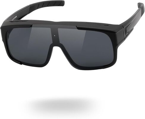 FEISEDY Polarized Fit Over Glasses Sunglasses for Men Women, Sports Wrap Around for Driving Cycling Fishing B0315 in Saudi Arabia