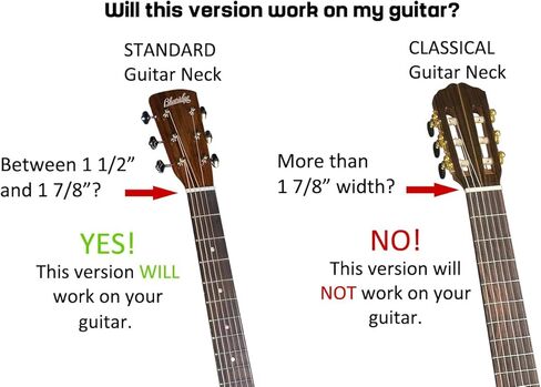 ChordBuddy Guitar Learning Device Teaching Aid LEFT HANDED Chord Buddy Unit Only with Instrument Alley True Tune Chromatic Tuner, Online Video Lessons Bundle Genuine USA Product For Lefty Players in Kuwait