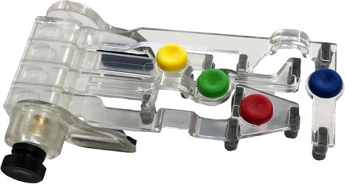 ChordBuddy Guitar Learning Device Teaching Aid LEFT HANDED Chord Buddy Unit Only with Instrument Alley True Tune Chromatic Tuner, Online Video Lessons Bundle Genuine USA Product For Lefty Players in Kuwait