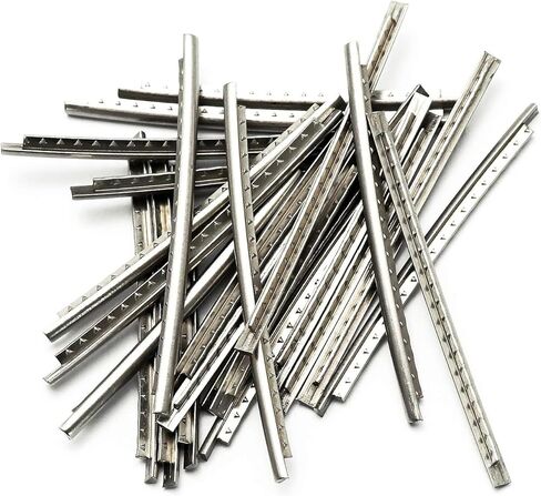 Guitar Fret Wires, Pack of 24 Medium Jumbo Stainless Fretwire 2.7mm for Electric or Acoustic Guitar Fingerboard Replacement in Saudi Arabia