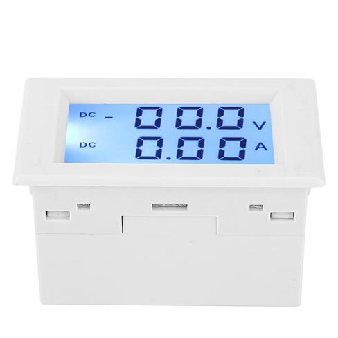 ZJchao LED Tester, DC Amps Meter, Digital Voltmeter, Ammeter, 2 in 1 Voltage Display, Used Amps Monitor Tester, DC0-199.9V DC0-10.00A, Volt in Saudi Arabia