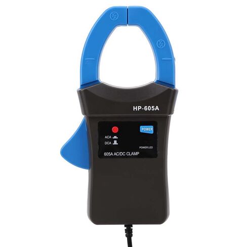 Yctze 605a 600A DC AC محول المشبك الحالي لعدادات ClampOn، جهاز اختبار التيار سهل الاستخدام مع مجسات الاختبار in Saudi Arabia