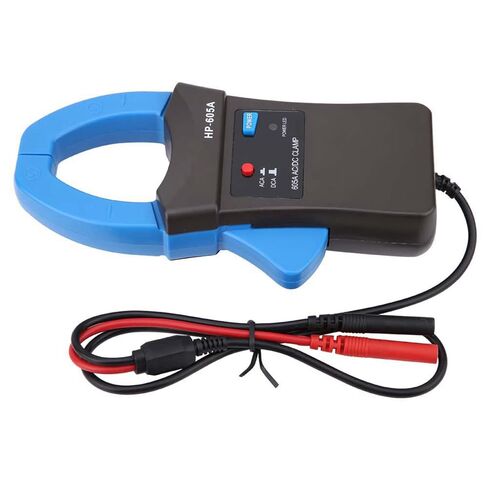 Yctze 605a 600A DC AC محول المشبك الحالي لعدادات ClampOn، جهاز اختبار التيار سهل الاستخدام مع مجسات الاختبار in Saudi Arabia