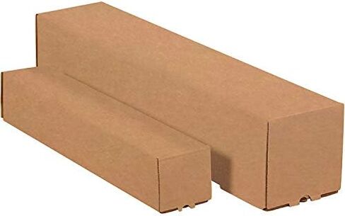 Box Partners 3x3x18-inch Kraft Square Mailing Tubes in Saudi Arabia