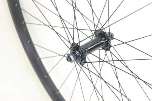 26 inch Mountain Bike Bicycle Wheels for Threaded Spin On Freewheel for Rim Brakes with 26 X 2.1 Tires and Tubes Black in Saudi Arabia