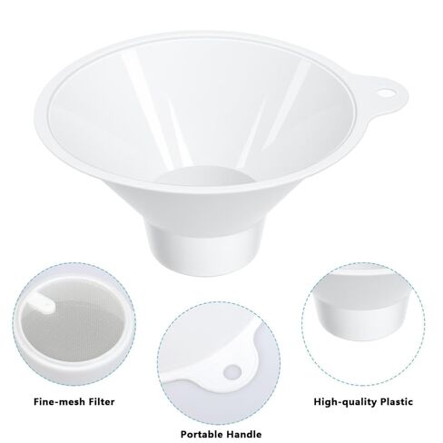 10 Pcs Calculi Strainer Kidney Stone Collector Funnel with Mesh Screen Filters Urine Strainer for Pee Straining for Analysis Testing in Kuwait