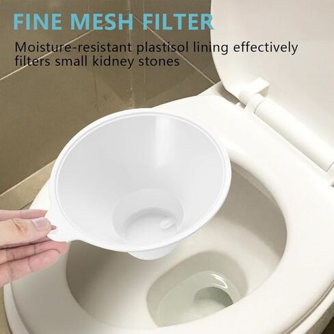 10 Pcs Calculi Strainer Kidney Stone Collector Funnel with Mesh Screen Filters Urine Strainer for Pee Straining for Analysis Testing in Kuwait