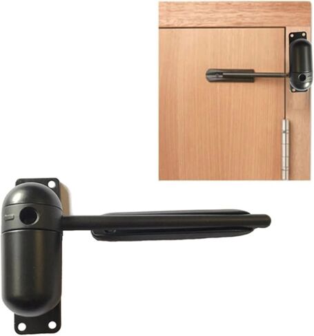 10-60kg Zinc Alloy Surface Mounted Spring Door Closer Portable and Mutifunctional Stops Hardware Accessories(DVPEN01-SL) in Saudi Arabia