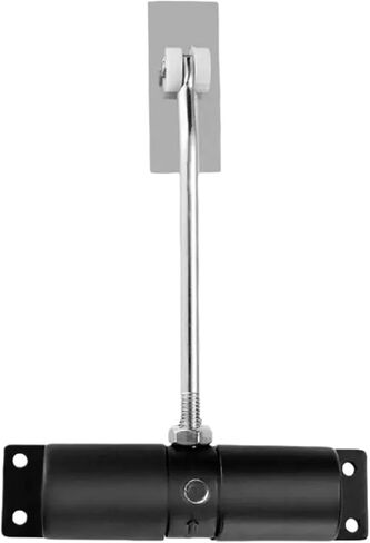 Garden Door Closer Self-Closing Hinges Gate Closers Soft Closing Spring-Loaded for Sheds Fences(White) in Saudi Arabia