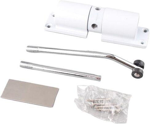 بوابة باب مثبتة على السطح أقرب إلى زنبرك أسود خارجي مرن قابل للتعديل (DVPEN01-SL) in Kuwait