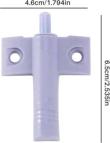 10X لينة هادئة إغلاق خزانة المطبخ درج الباب أقرب المخازن المؤقتة المثبط + مسامير رمادية in Kuwait