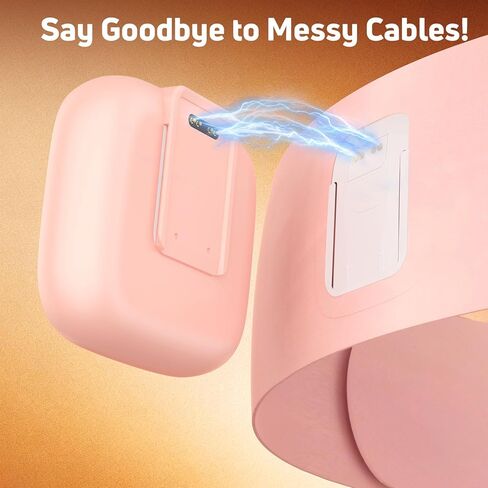Heating Pad for Period Cramps, Portable Heating Pad for Back - Instant Soothing Menstrual Cramp Relief, Cordless Heating Pads Rechargeable - FSA Eligible and HSA Eligible in Saudi Arabia