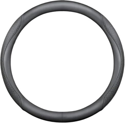 Fit for Mazda 3 5 6 SKYACTIV Axela Atenza CX30 CX5 CX8 CX9 MX5 RX8 RX7 BT50 Carbon Fiber Leathe Car Steering Wheel Cover Accessories(Style B Black) in Saudi Arabia