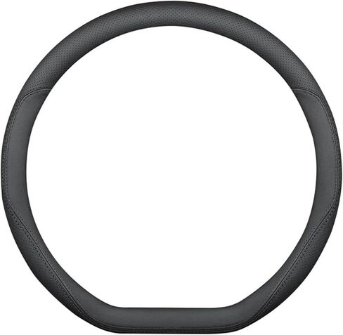 Compatible For Tesla Leather Steering Wheel Cover Model3/Model5/ModelX/ModelS Thin Car Accessories(Style 14) in Saudi Arabia