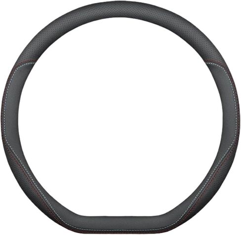 Compatible For Tesla Leather Steering Wheel Cover Model3/Model5/ModelX/ModelS Thin Car Accessories(Style 14) in Saudi Arabia