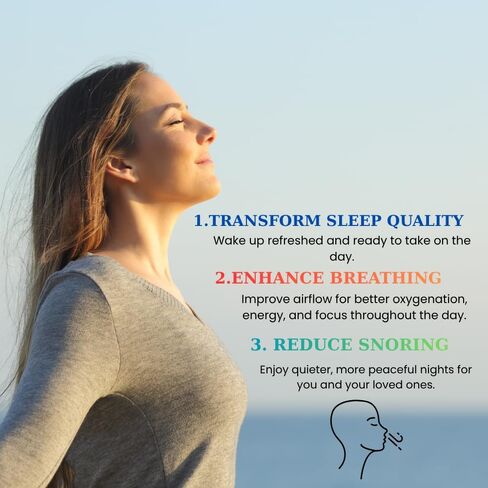 Nasal Dilators for Sleeping – 8 Pack Anti Snoring Nose Vents + Travel Case – Comfortable & Reusable Silicone Snore Stopper Nose Clips for Snore Relief in Saudi Arabia