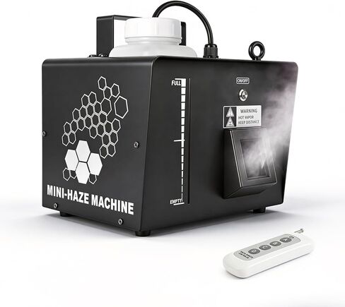 آلة الضباب MOKA 900W مع مؤقت قابل للبرمجة وجهاز تحكم عن بعد مروحة هادئة DMX متوافقة مع آلة الضباب الاحترافية المدمجة للمرحلة، DJ، المسرح، الهالوين in Kuwait