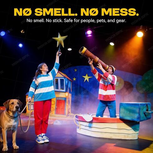 آلة الضباب MOKA 900W مع مؤقت قابل للبرمجة وجهاز تحكم عن بعد مروحة هادئة DMX متوافقة مع آلة الضباب الاحترافية المدمجة للمرحلة، DJ، المسرح، الهالوين in Kuwait