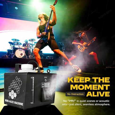 آلة الضباب MOKA 900W مع مؤقت قابل للبرمجة وجهاز تحكم عن بعد مروحة هادئة DMX متوافقة مع آلة الضباب الاحترافية المدمجة للمرحلة، DJ، المسرح، الهالوين in Kuwait