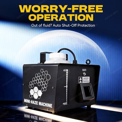 آلة الضباب MOKA 900W مع مؤقت قابل للبرمجة وجهاز تحكم عن بعد مروحة هادئة DMX متوافقة مع آلة الضباب الاحترافية المدمجة للمرحلة، DJ، المسرح، الهالوين in Kuwait