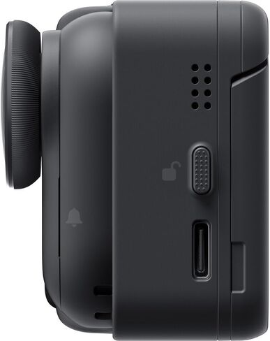 Insta360 GO Ultra Standard Bundle Midnight Black | Compact Wearable Action Camera with Magnetic Mounts, Smooth Stabilized Video, Hands-Free Vlogging Kit + 64GB Card + Card Reader + More in Saudi Arabia