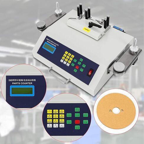 آلة عداد مكونات SMD ذات العرض الرقمي، معدات عد مكونات أجزاء SMT التجارية مع شاشة LCD مع كشف التسرب in Saudi Arabia