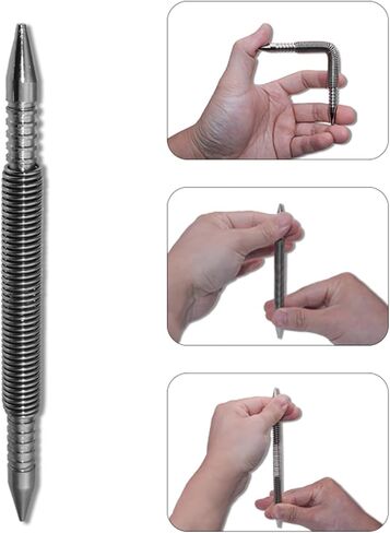 الربيع مجموعة نهاية مزدوجة مركز ثقب الربيع علامة معدنية النجارة مثقاب دبوس أداة إزالة الصواميل in Kuwait