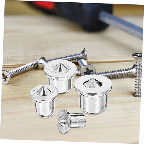 5sets Stainless Steel Dowel Pin Assortment Tool Precision Woodworking Center Transfer for Accurate Alignment and Joint Assembly for Furniture Projects in Saudi Arabia