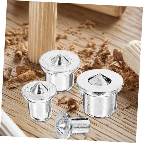 5sets Stainless Steel Dowel Pin Assortment Tool Precision Woodworking Center Transfer for Accurate Alignment and Joint Assembly for Furniture Projects in Saudi Arabia