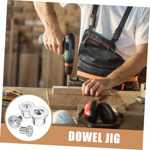 5sets Dowel Center Tool Assorted for Precise Woodworking Alignment Includes Steel for Accurate Drilling and Cabinet Assembly in Saudi Arabia
