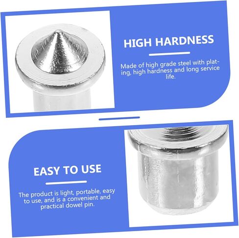 Woodworking Locator Assorted Dowel Pins Tenon Center Transfer Plugs Steel Plating Diy Tool in Saudi Arabia