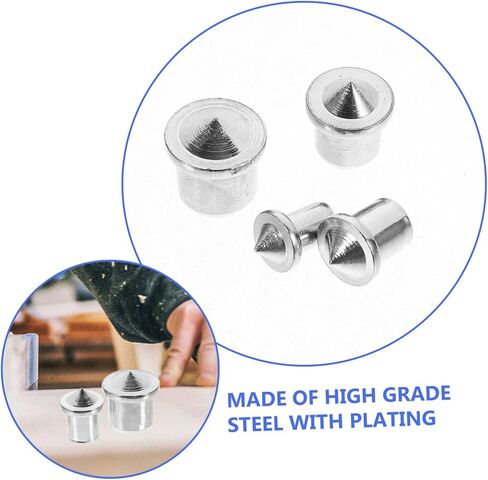 Woodworking Locator Assorted Dowel Pins Tenon Center Transfer Plugs Steel Plating Diy Tool in Saudi Arabia